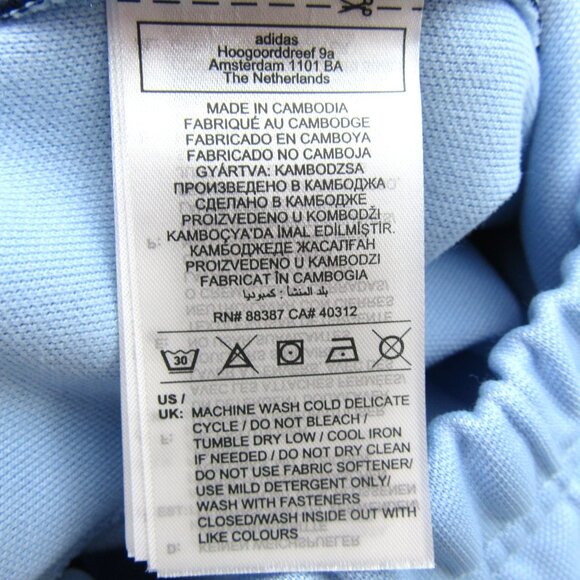 Adidas Adicolor Classic Beckenbauer Track Pants Mens Size Medium Blue NEW - Picture 11 of 14